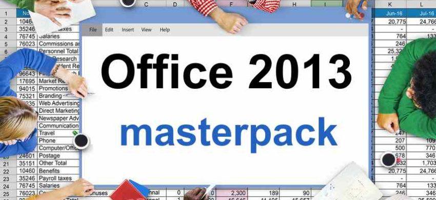 Pack 5 cursos online Office 2013