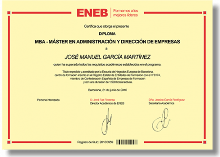 Diploma ENEB Chile
