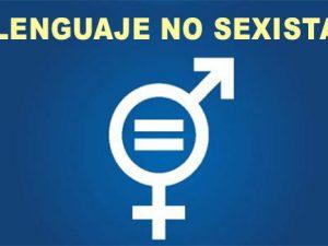 Curso online de Uso no Sexista del Lenguaje